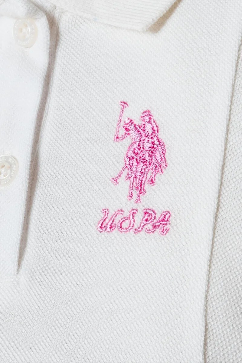 U.S. Polo Assn. U.S. Polo Assn. Baby Girls White Dress